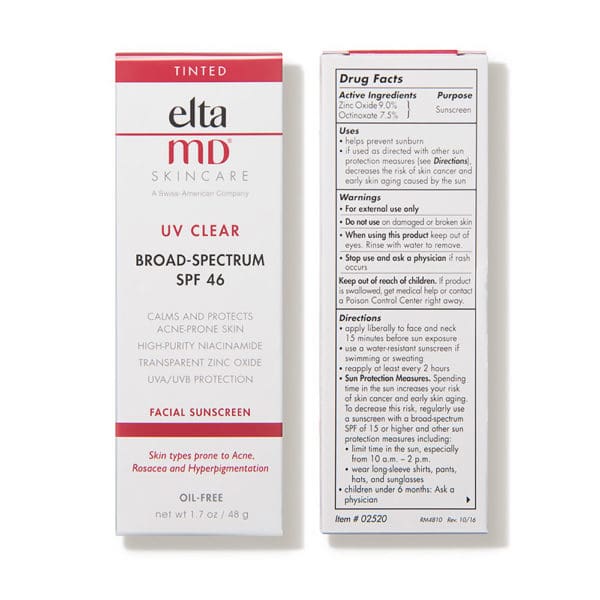 elta md sunscreen rash